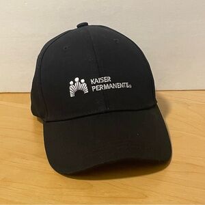 KAISER PERMANENTE Logo Baseball Cap in Black